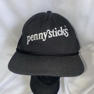 Vintage PennySticks Pretzels Snapback Hat Benzels Bretzel Bakery Inc Altoona PA